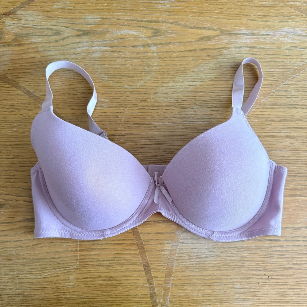 Emily Johnson Lavender Underwire T-Shirt Bra Style 8208 Size 40DD